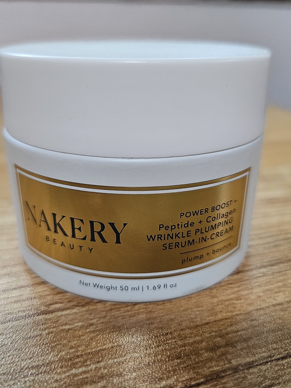 Nakery Beauty Wrinkle Plumping Serum-in-Cream — Gold